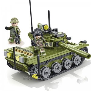 SEMBO-105514 85 Main Battle Tank Model Building Blocks Toys