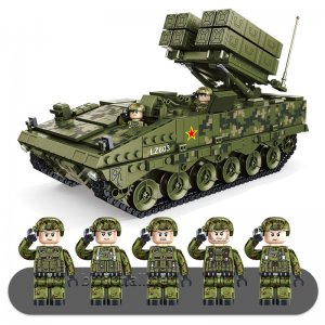 Panlos-639005 HJ-10 Anti-Tank Missile Building Blocks Toys For Friends
