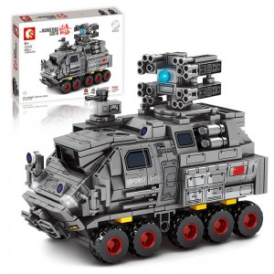 SEMBO-107027 The Wandering Earth Troop carrier Building Blocks Gift For Friends Toys