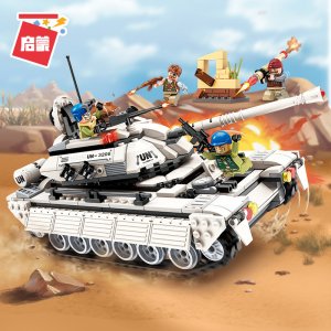 QMAN-3206 Peacekeeping Force Thunder Mission Tank Building Blocks Gifts For Friends