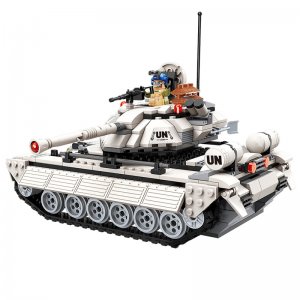 QMAN-3206 Peacekeeping Force Thunder Mission Tank Building Blocks Gifts For Friends