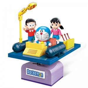 K-20401 Doraemon Time Machine Building Blocks Toys For Friends Gifts