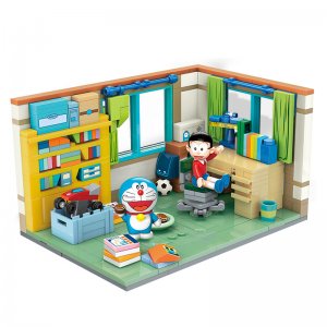 K-20402 Doraemon Nobita Nobi's Room Building Blocks Toys For Friends Gifts