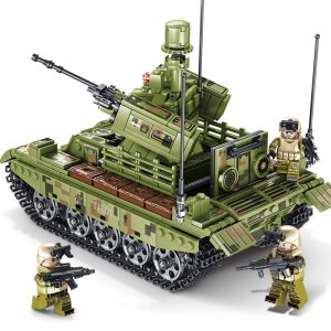 SEMBO-105712 King Of Land Warfare Tank Military Building Blocks Model Gifts For Friends