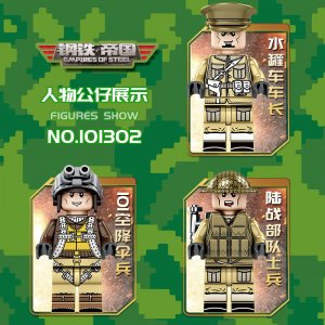 SEMBO-101302 Water Tank Truck Building Block Model Toys For Friends Gifts