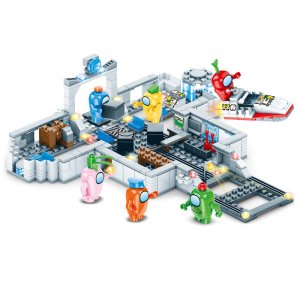 Among Us LB+334 6 in 1 Building Blocks Model Gift For Friends