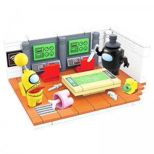 RENZAIMA-708 Among Us Building Blocks Toys For Friends Gifts