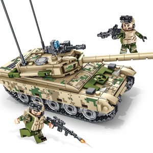 Sembo-105562 VT-4 Main Battle Tank Building Blocks Toys For Friends