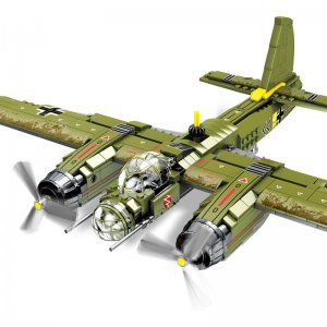 Sembo-101037 German JU88 Bomber Building Blocks Model For Friends Gift