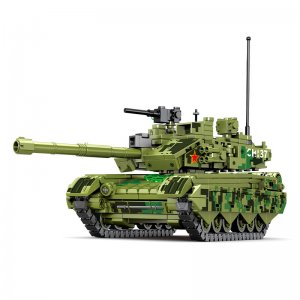 SEMBO203108 Type 99A Main Battle Tank Building Blocks Toys For Friends Gifts