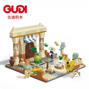 GUDI60016 Ancient Egypt Building Blocks Toys For Friends Gifts